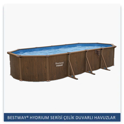 Bestway® HYDRIUM Çelik Duvarlı Prefabrik Havuzlar