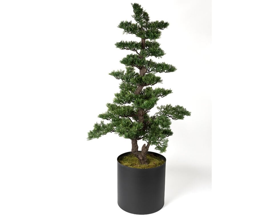 Doğal Gövdeli Yapay Bonsai Ağaç Saksılı 80 X 146 cm SA3667-001