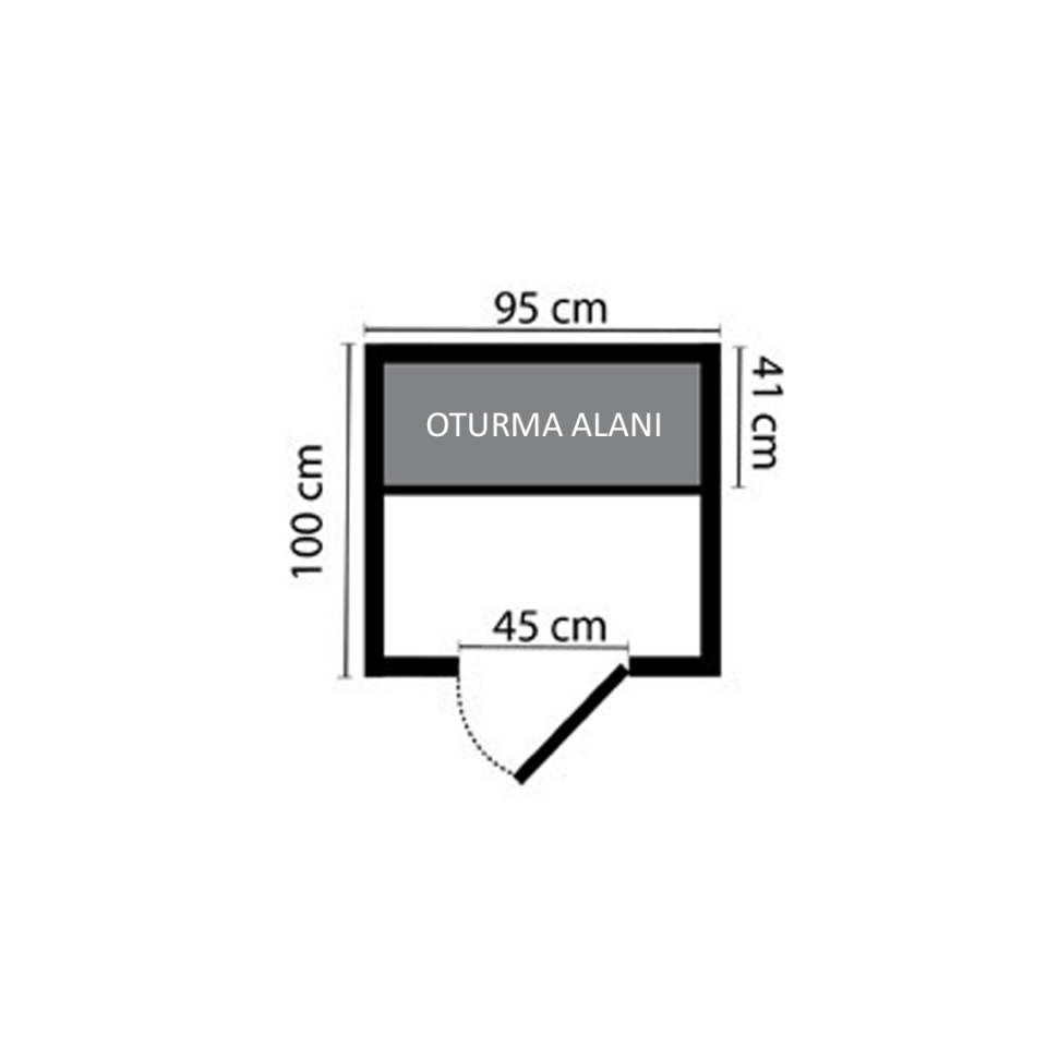 SunCare Ev Tipi infrared Sauna - E-01