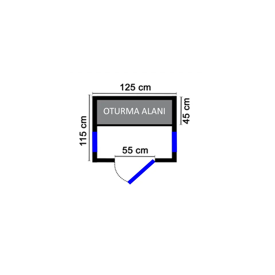 SunCare Ev Tipi infrared Sauna - M-02