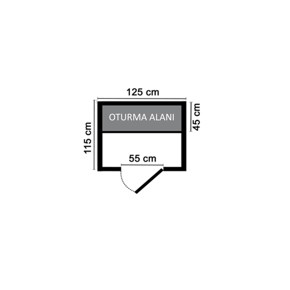 SunCare Ev Tipi infrared Sauna - M-02