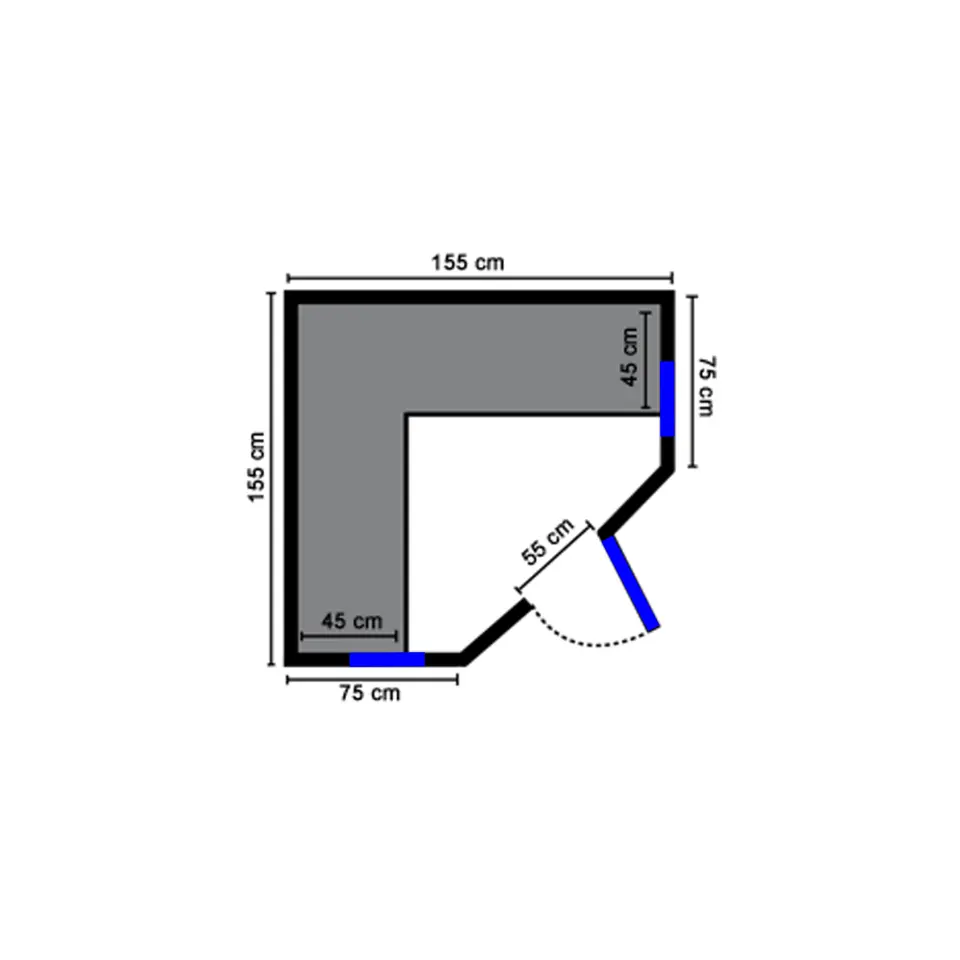 SunCare Ev Tipi infrared Sauna - M-05