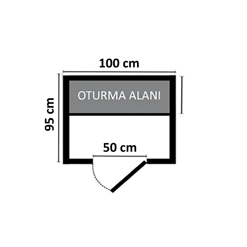 SunCare Ev Tipi infrared Sauna - M-01