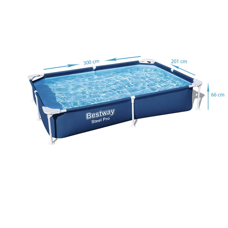 Bestway Havuz Seti  300 cm X 201 cm X 66 cm-56411