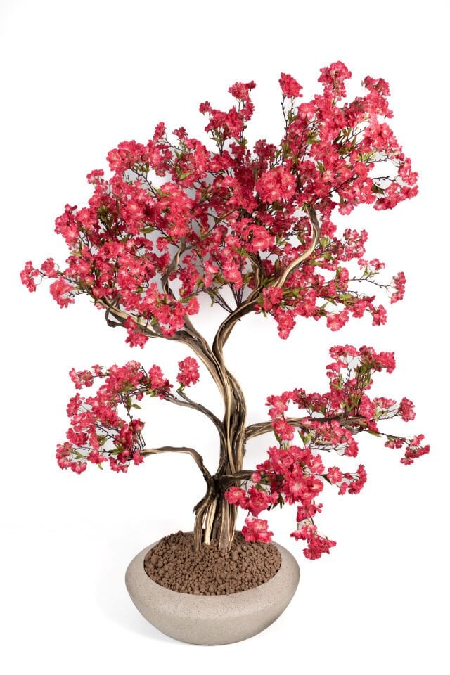 Doğal Gövdeli Yapay Bonsai Ağaç Saksılı 77 X 230 cm SA7480-007