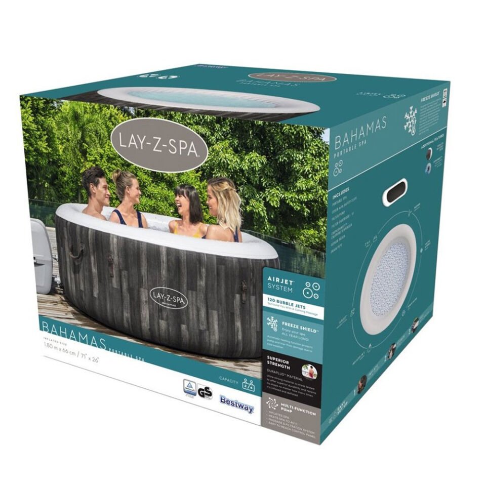 Portatif Jakuzi Lay-z-spa Bahamas 60005