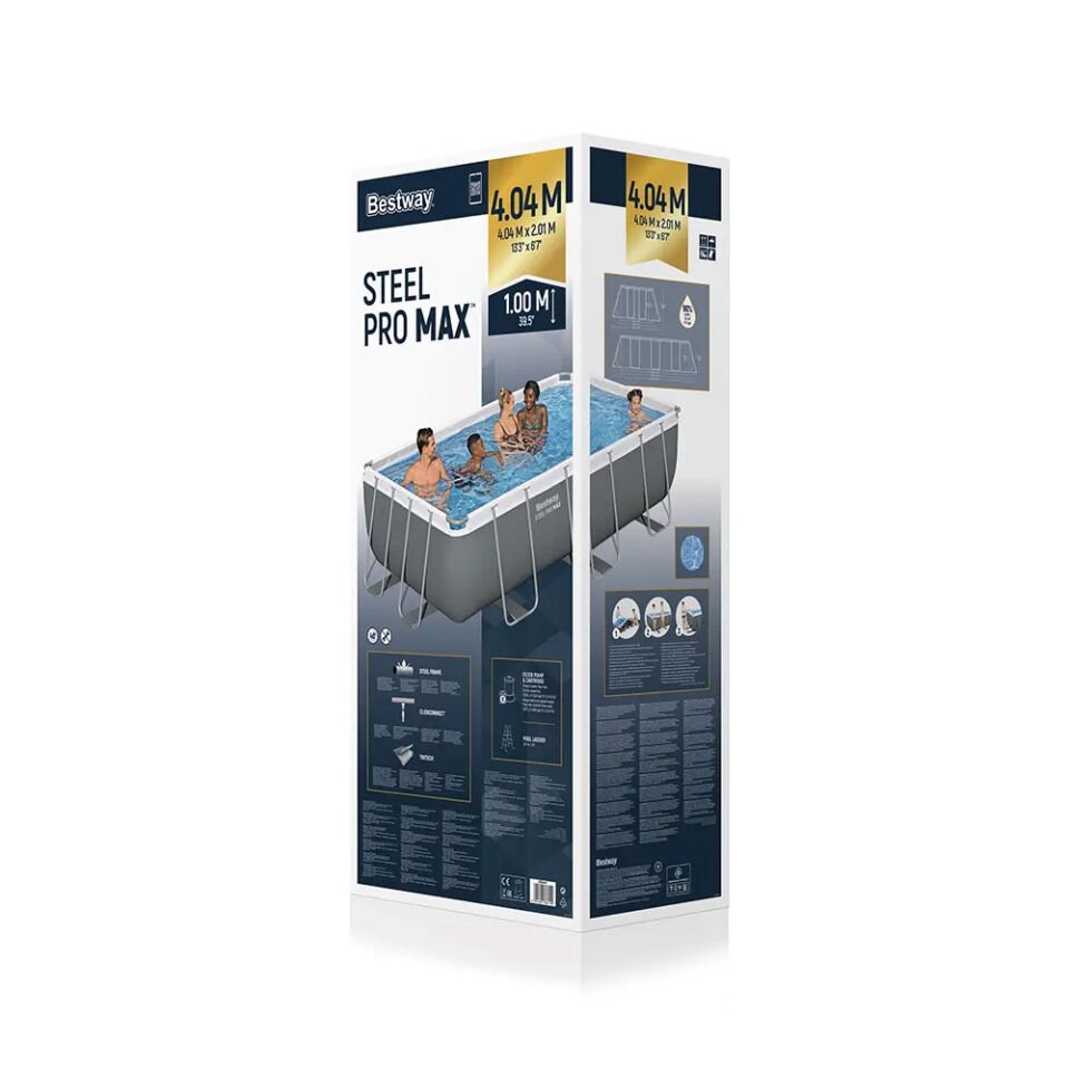 Bestway Havuz Seti 404 cm X 201 cm X100 cm -56441