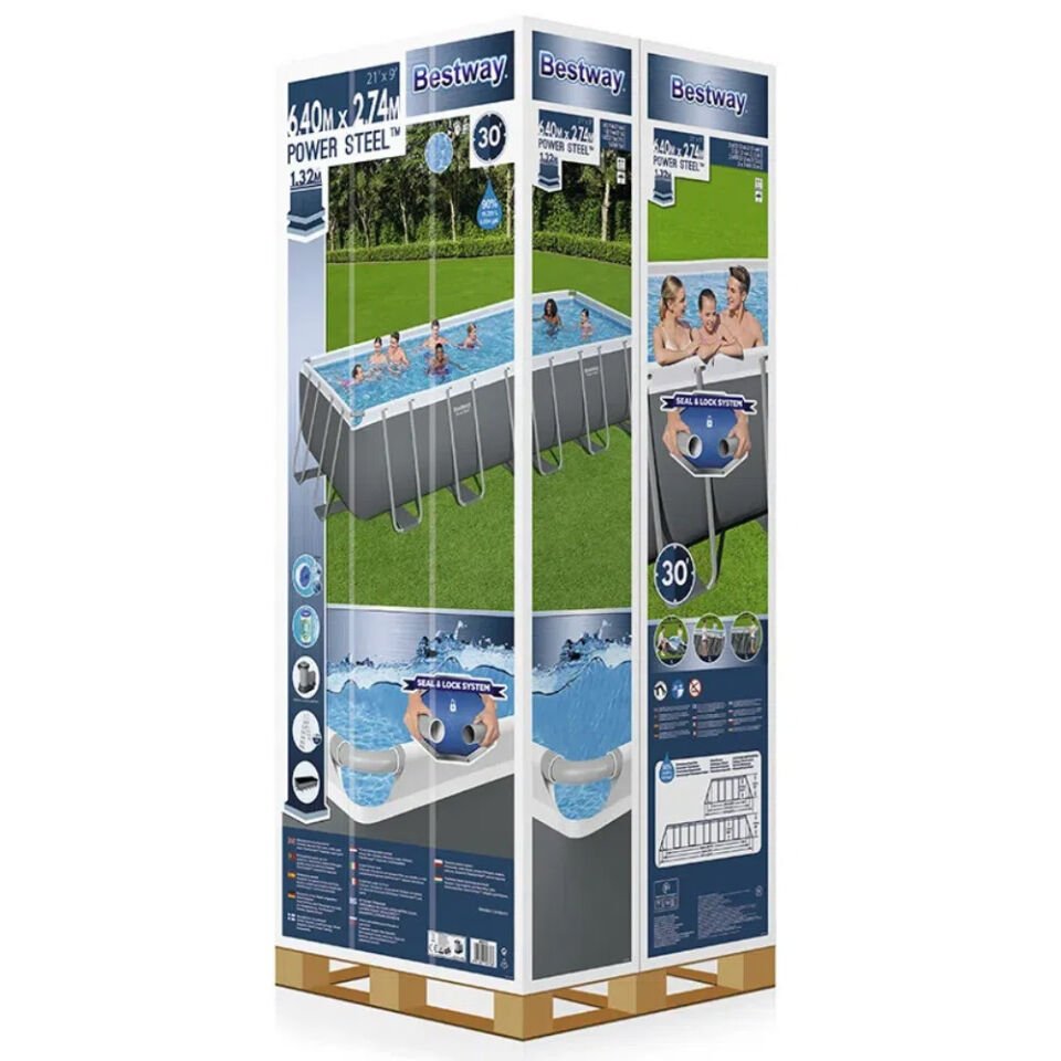 Bestway Havuz Seti 640 cm X 274 cm X 132 cm -5611Z