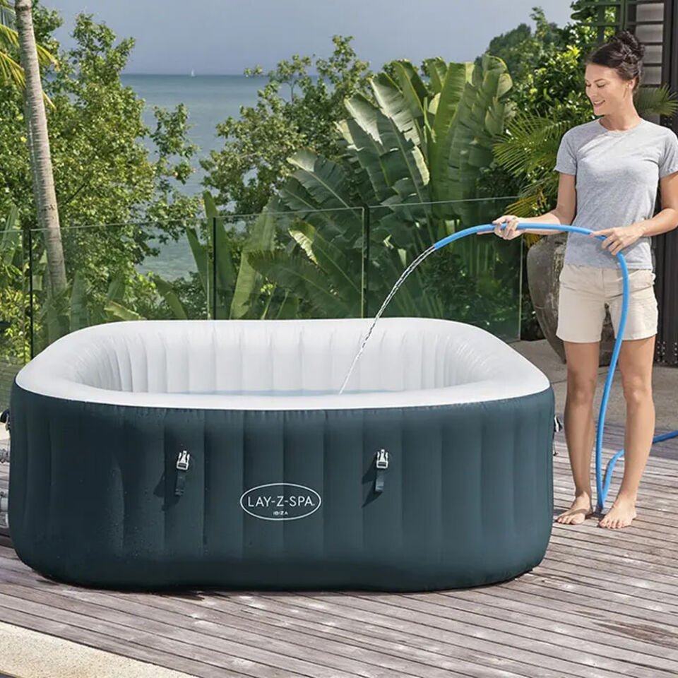 Portatif Jakuzi Lay-z-spa Ibiza 60015 180cm X 180cm X 66 cm