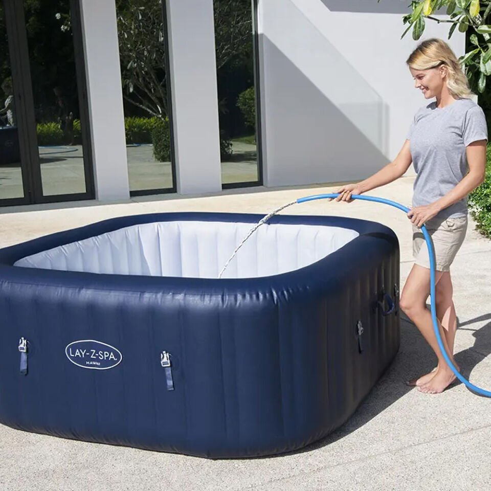 Portatif Jakuzi Lay-z-spa Hawaii 60021 180cm X 180cm X 71 cm