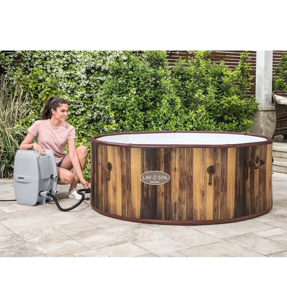 Portatif Jakuzi Lay-z-spa Helsinki 60025 180cm X  66 cm