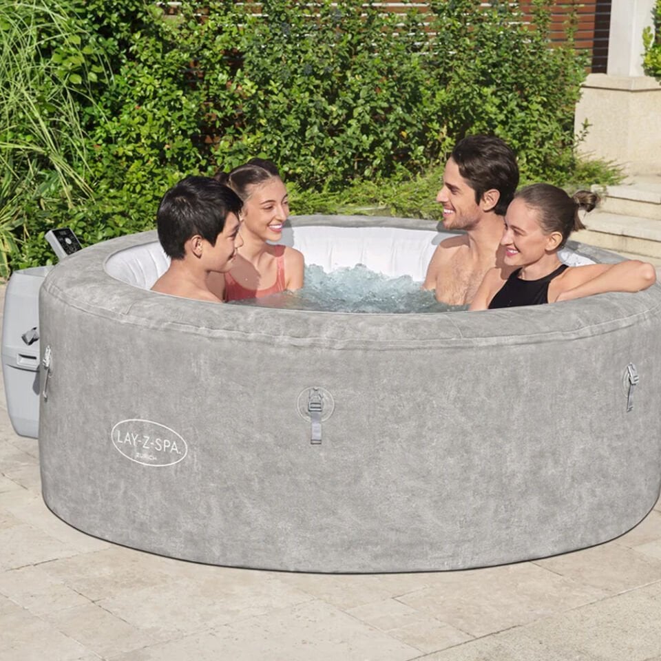 Portatif Jakuzi Lay-z-spa Zurich 60065 180cm X  66 cm