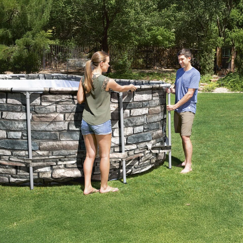 Bestway Havuz Seti 610 cm X 366 cm X 122 cm -56719