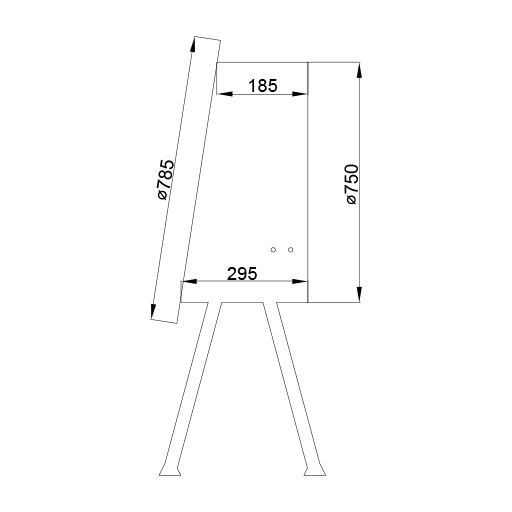 Elektrikli Portatif Taşınabilir Şömine Flameline Kona 75 cm
