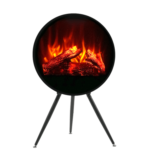 Elektrikli Portatif Taşınabilir Şömine Flameline Kona 75 cm