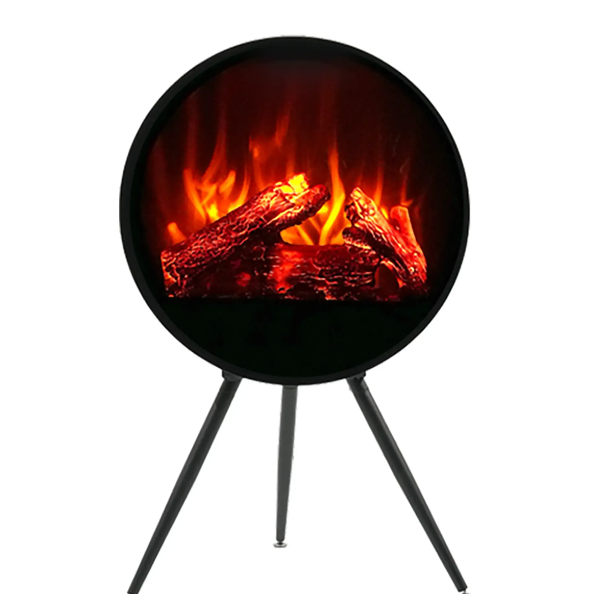 Elektirikli Portatif Taşınabilir Şömine Flameline Kona 90 cm