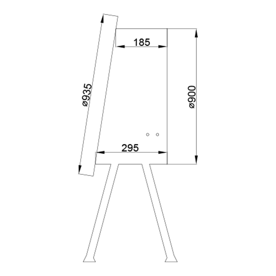 Elektrikli Portatif Taşınabilir Şömine Flameline Kona 90 cm
