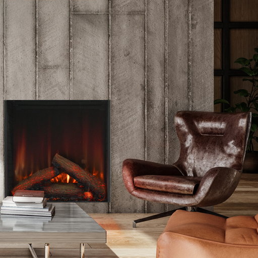 Flameline Elektrikli Şömine 2D Enzo Serisi EML-80 80 cm