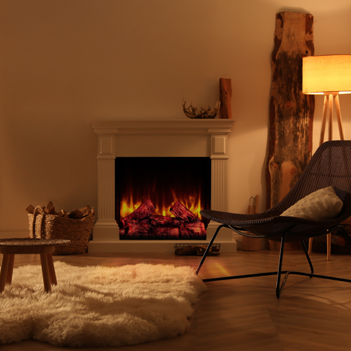 Flameline Elektrikli Şömine 2D Enzo Serisi EML-90 90 cm