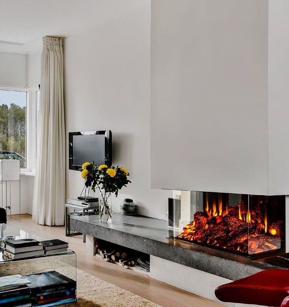 3 Boyutlu Elektrikli Şömine Flameline Coza-RZN170