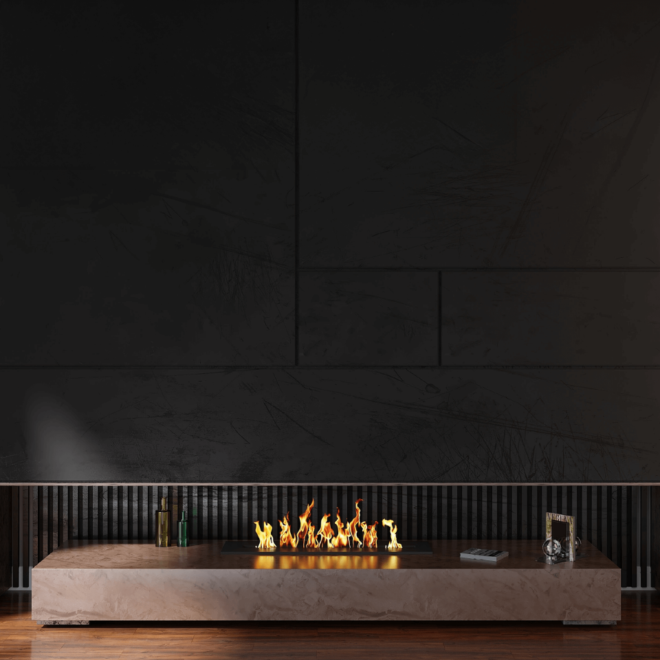 3D Elektrikli Şömine Flameline Vudlas Serisi-VD60 60cm