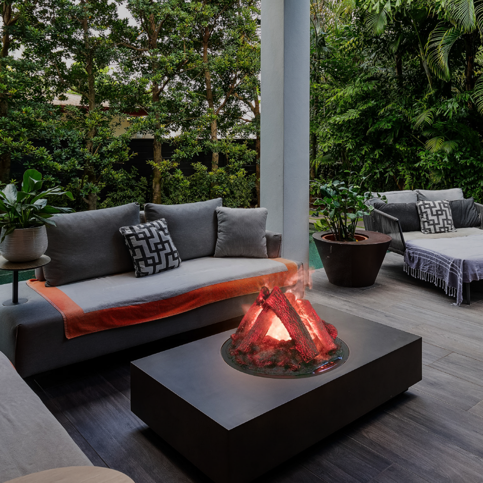 3D Elektrikli Şömine Flameline Vasko Serisi-VK55 80cm