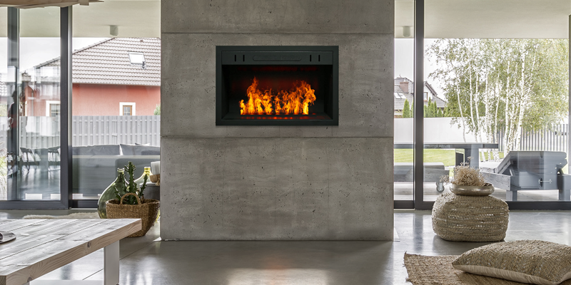 3D Elektrikli Şömine Flameline Vudlas Serisi-VD80 80cm