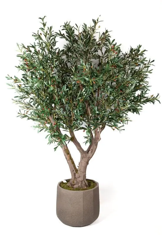Doğal Gövde Yapay Zeytin Ağaç Saksılı 94 X 230 cm SZ2170-025