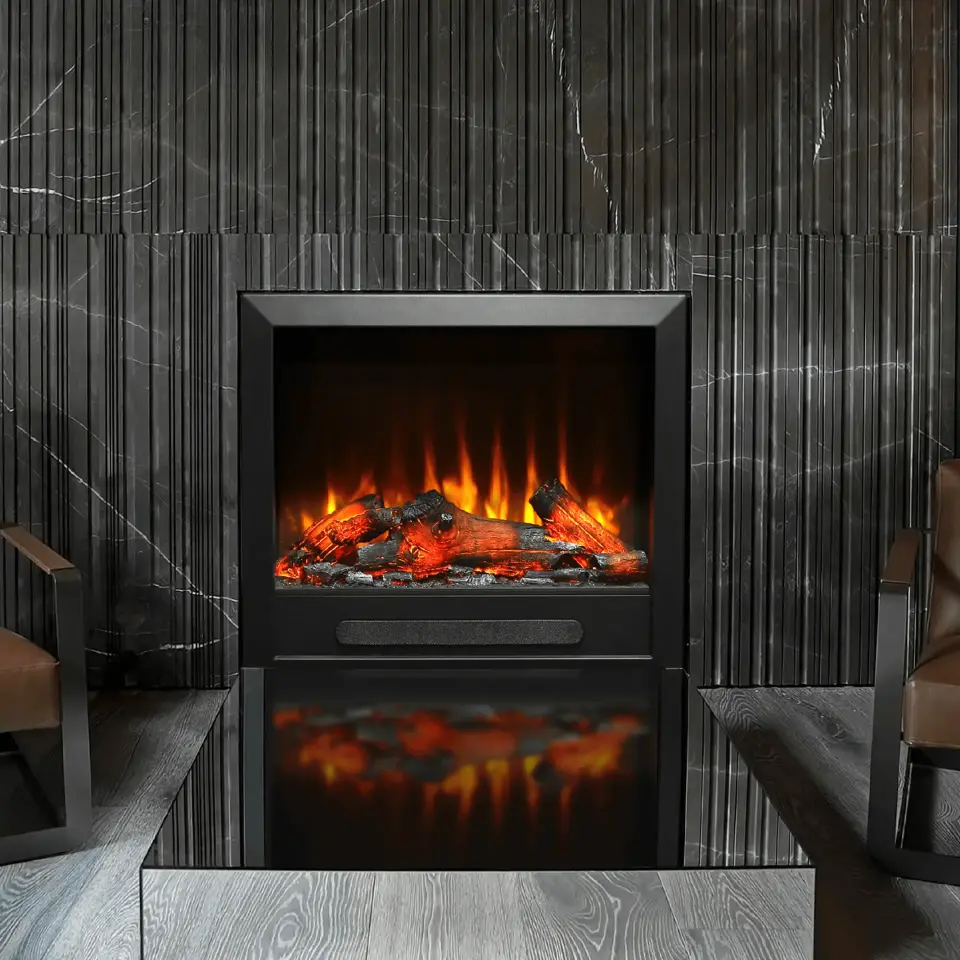 Flameline Elektrikli Şömine 2D Linear Serisi Nada  Krn70 70 cm