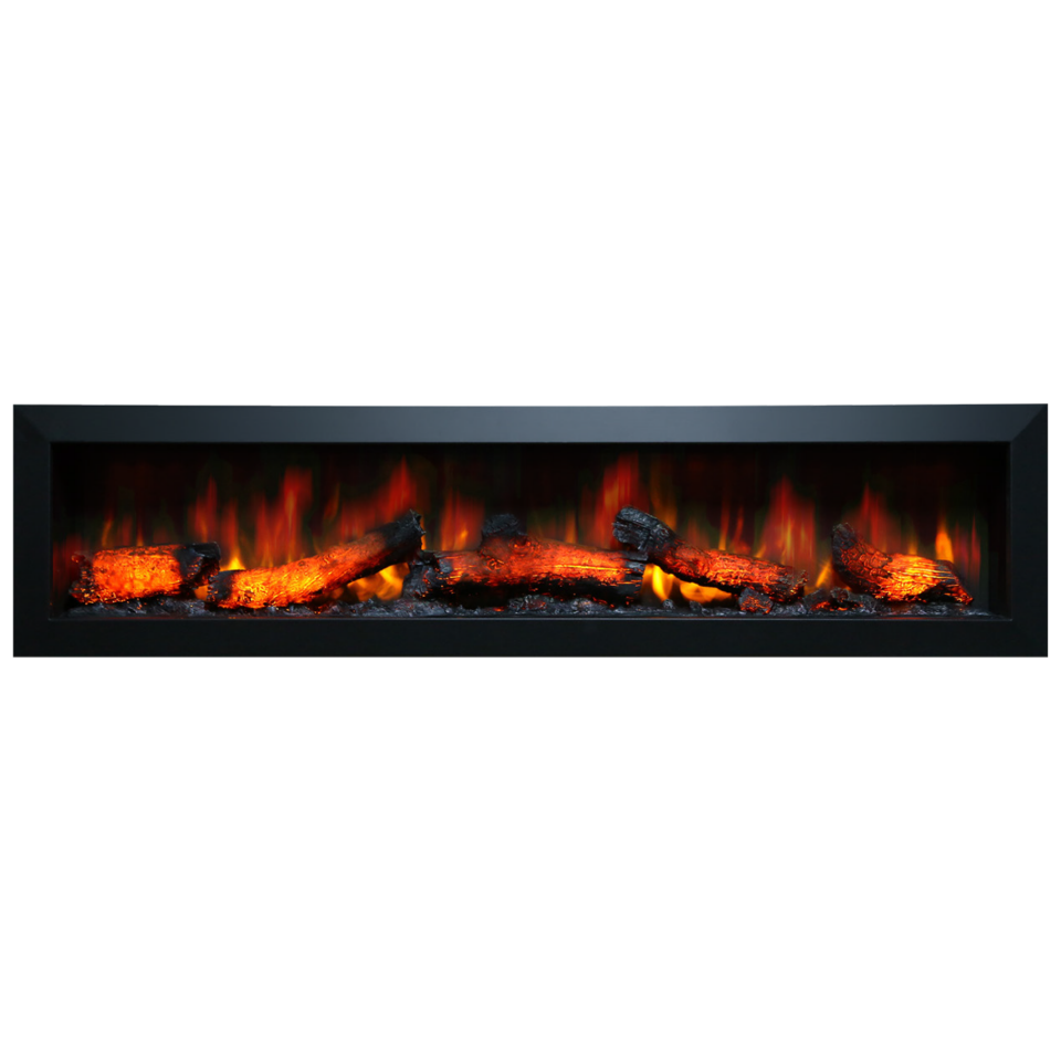 Flameline Elektrikli Şömine 2D Linear Serisi Nada Krn180 180 cm