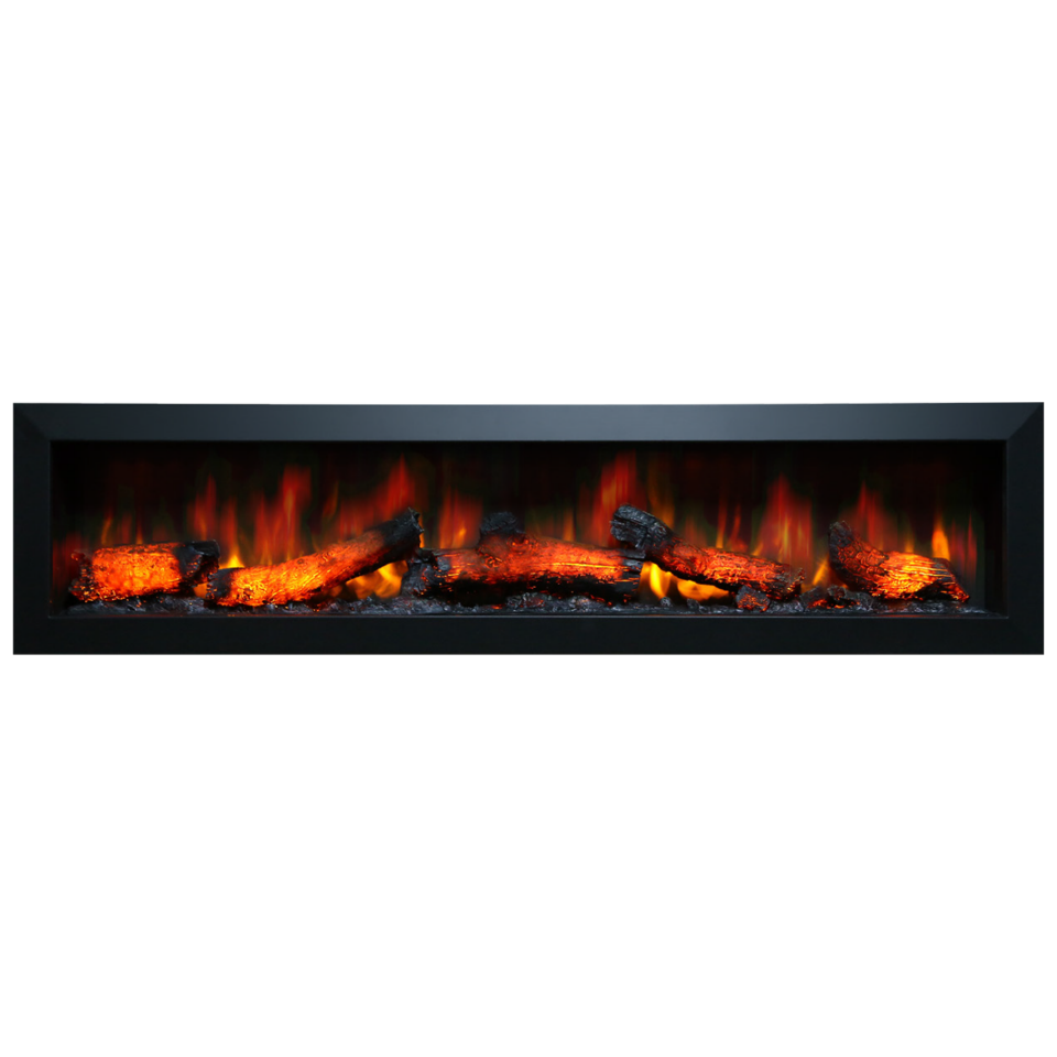 Flameline Elektrikli Şömine 2D Linear Serisi Nada Krn180 180 cm