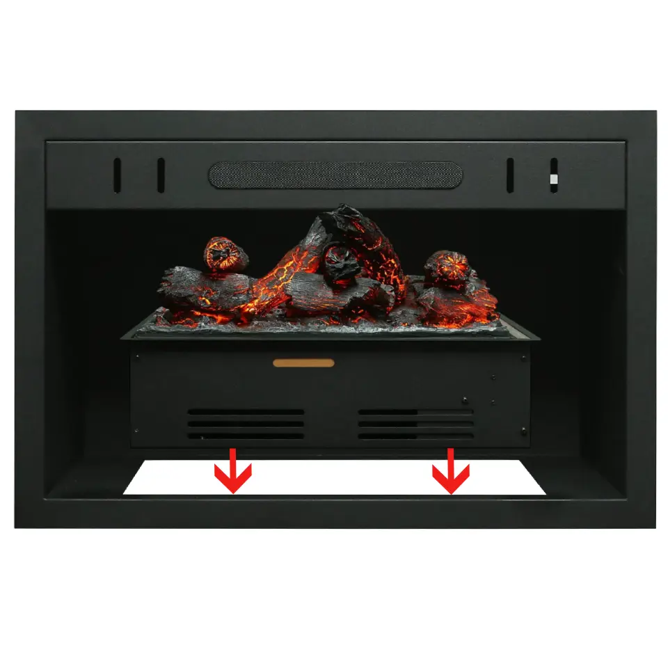 3D Elektrikli Şömine Flameline Vasko Serisi-VPK60 85 cm