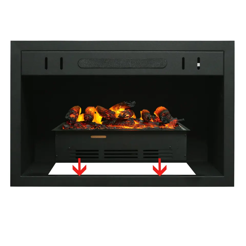 3D Elektrikli Şömine Flameline Vasko Serisi-VPK80 105 cm