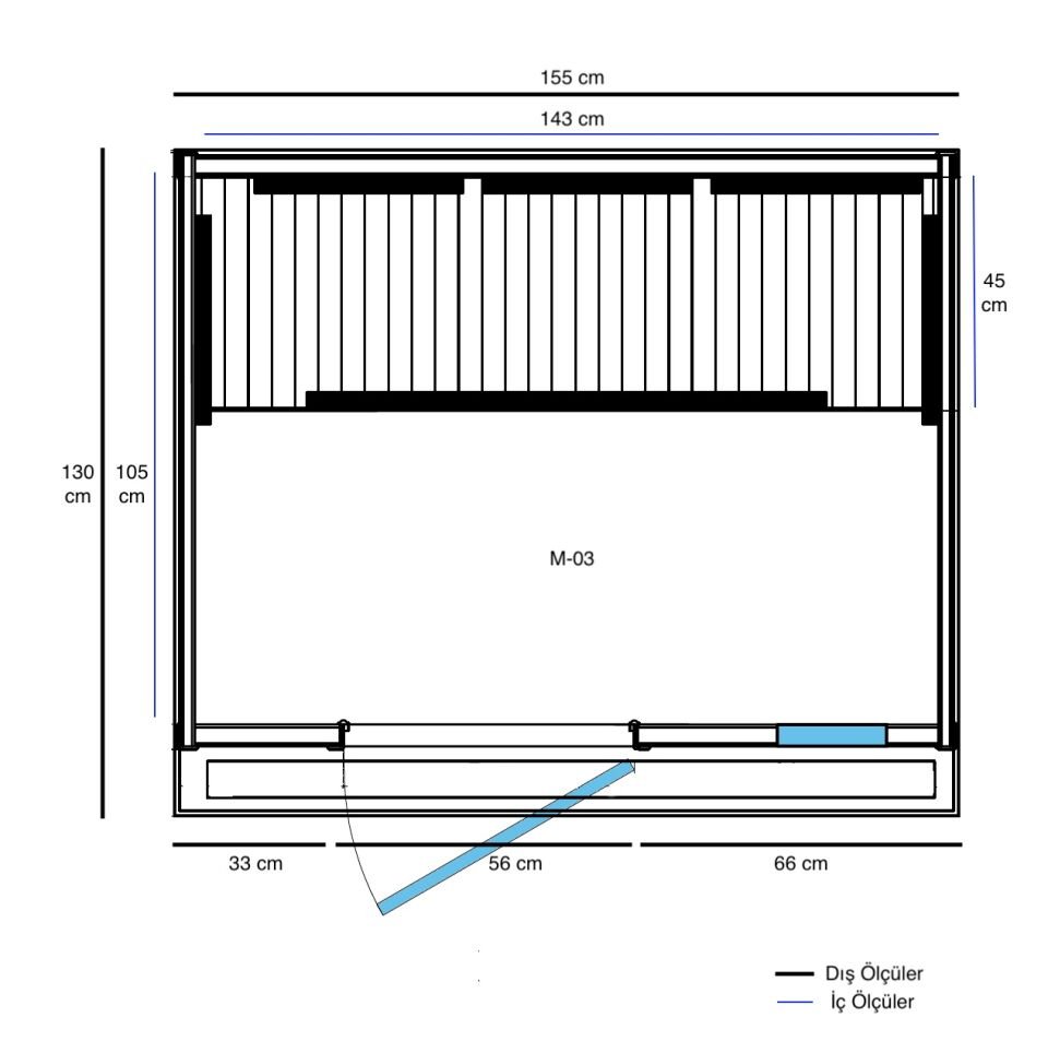 SunCare Ev Tipi infrared Sauna - M-03