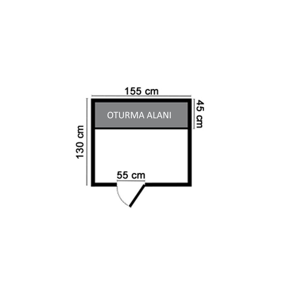 SunCare Ev Tipi infrared Sauna - M-03