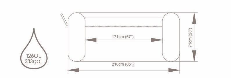Lay-Z-Spa® Bali Smart AirJet™ 6001P Enerji Tasarruflu Şişme Spa Havuzu, Mobil Uygulama Kontrollü, 5-7 kişilik 216 X 71 cm