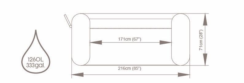 Lay-Z-Spa® Bali Smart AirJet™ 6001P Enerji Tasarruflu Şişme Spa Havuzu, Mobil Uygulama Kontrollü, 5-7 kişilik 216 X 71 cm