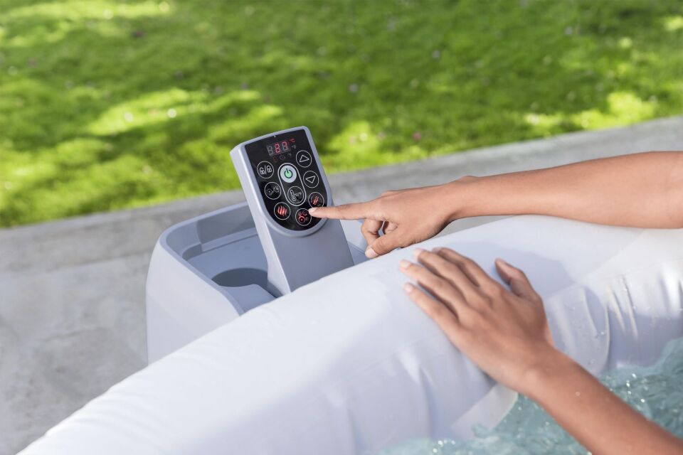 Lay-Z-Spa® Miami AirJet™ 6001D Enerji Tasarruflu Şişme Spa Havuzu,4-6 kişilik