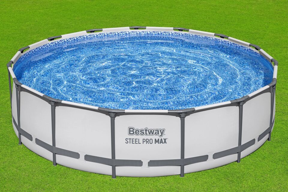 Bestway® Steel Pro MAX™ 56488 Prefabrik Yer Üstü Havuz Seti 4,57 m x 1,07 m