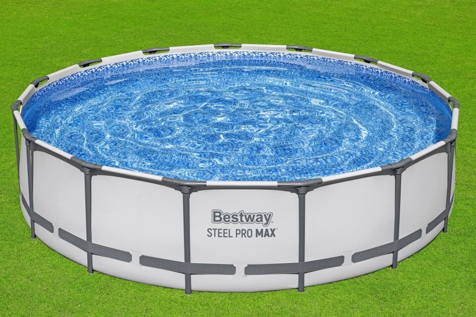 Bestway® Steel Pro MAX™ 56488 Prefabrik Yer Üstü Havuz Seti 4,57 m x 1,07 m