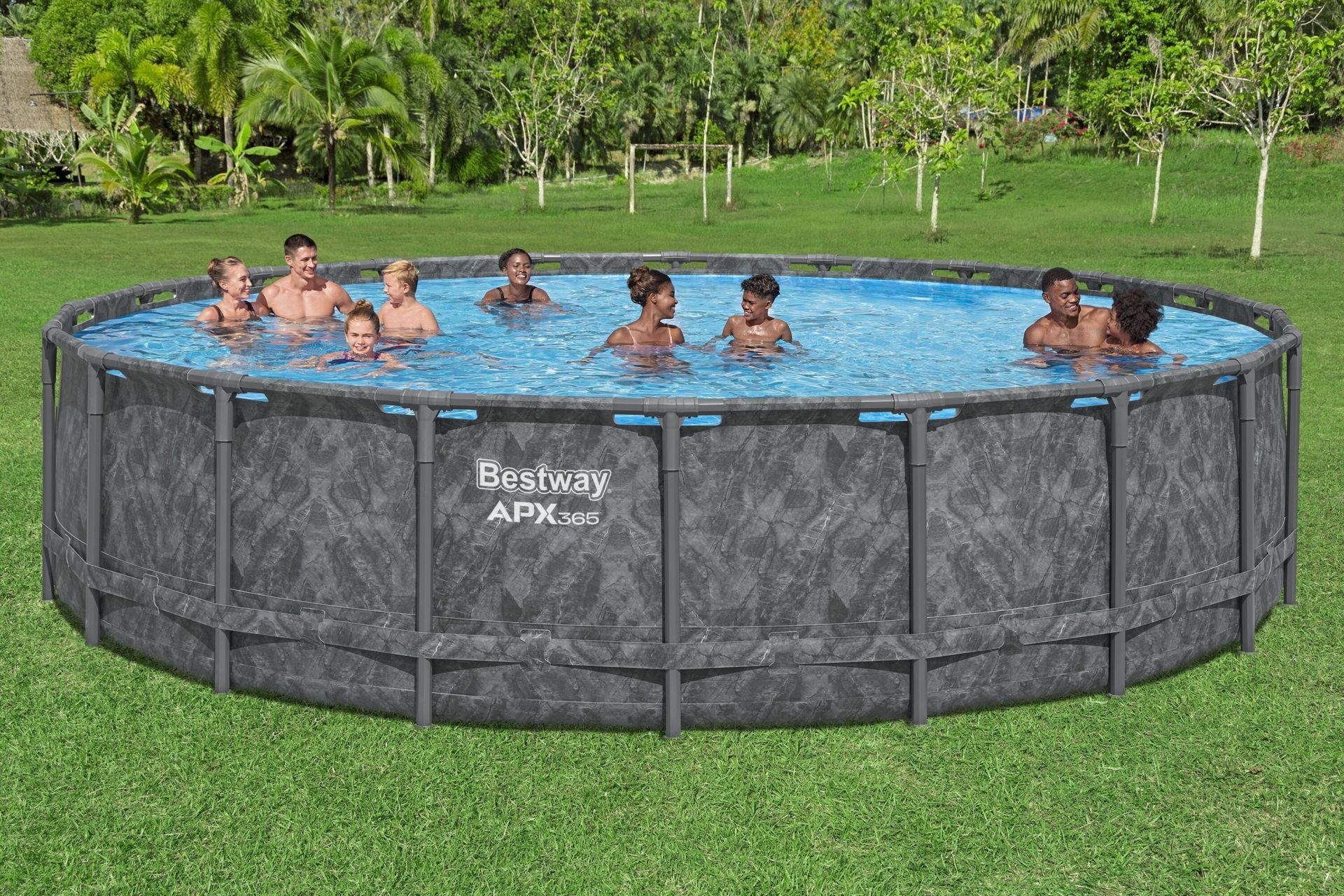 Bestway® APX 365™ 561KE Çember Prefabrik Havuz Seti 6,10 m x 1,32 m