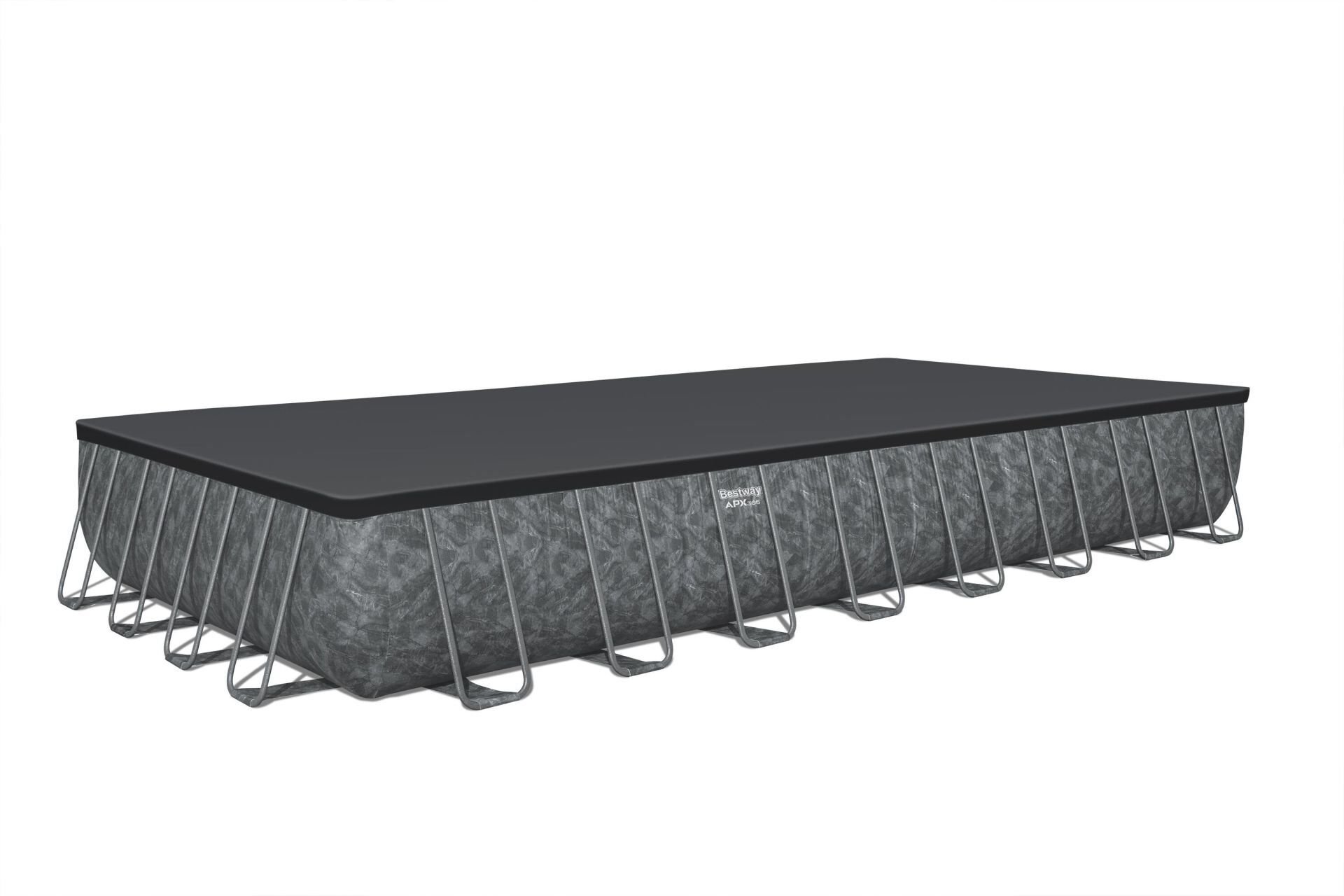 Bestway® APX 365™ 561KJ Dikdörtgen Prefabrik Havuz Seti 9,56 m x 4,88 m x 1,32 m