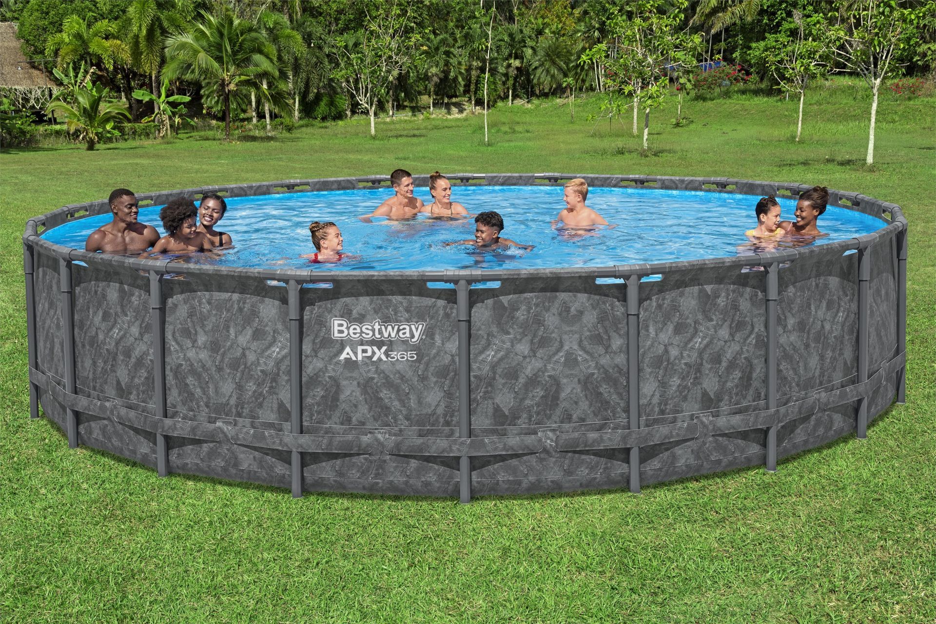 Bestway® APX 365™ 561JZ Çember Prefabrik Havuz Seti 6,71 m x 1,32 m