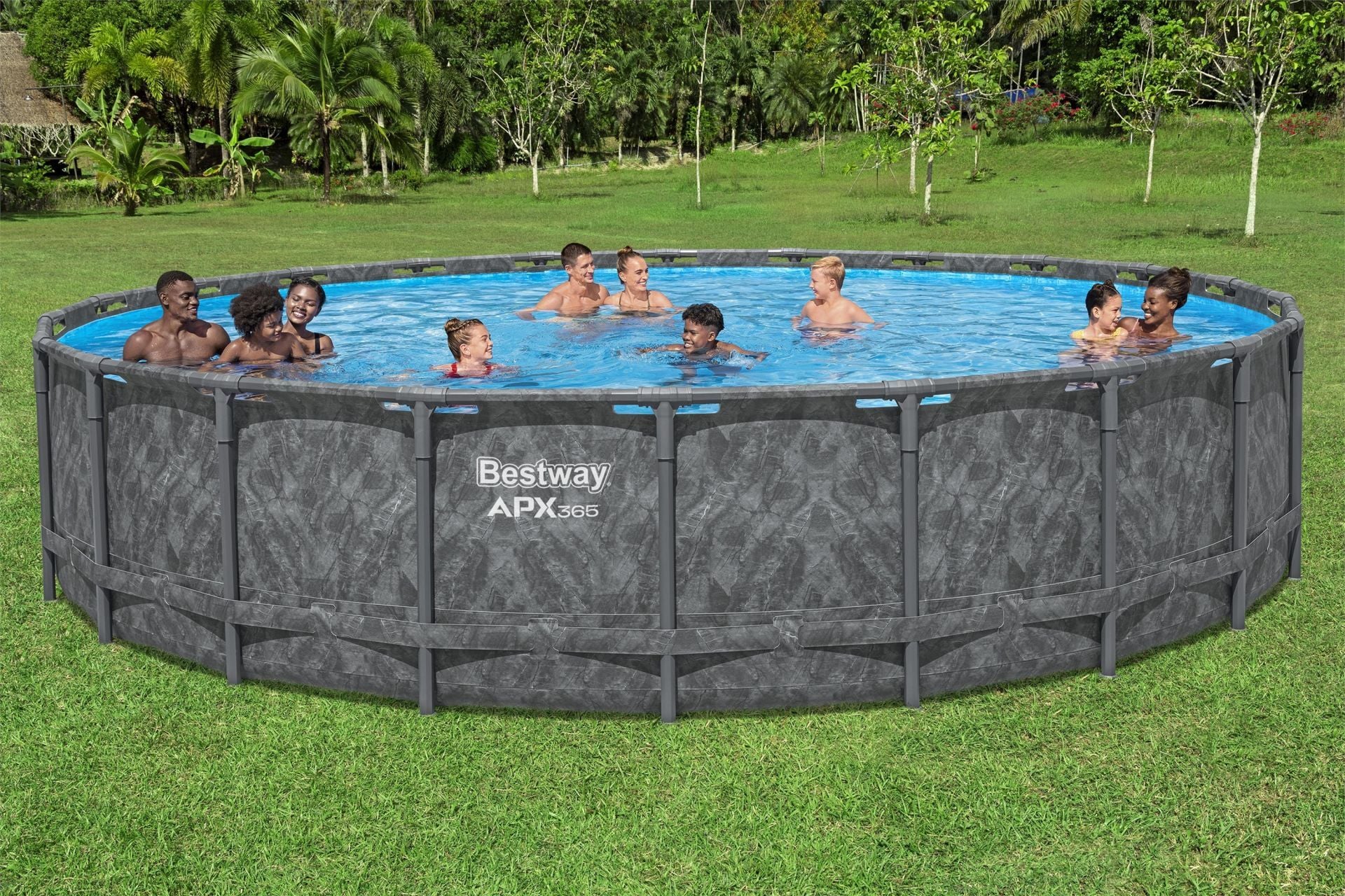 Bestway® APX 365™ 561JZ Çember Prefabrik Havuz Seti 6,71 m x 1,32 m