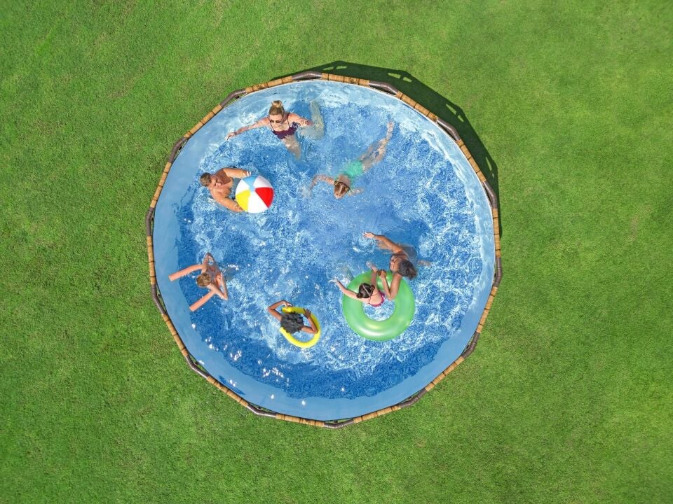 Bestway® Steel Pro MAX™ Splashview™  561JM Çember Yerüstü Havuz Seti 4,27 m x 1,07 m