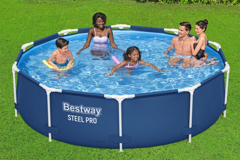 Bestway® 56679 Steel Pro™ Prefabrik Yerüstü Çember Havuz Seti 3,05 m x 76 cm
