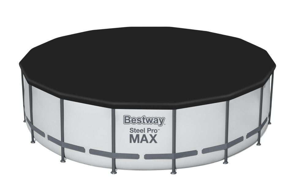 Bestway® 5612Z Steel Pro MAX™ Prefabrik Yer Üstü Çember Havuz Seti 4,88 m x 1,22 m