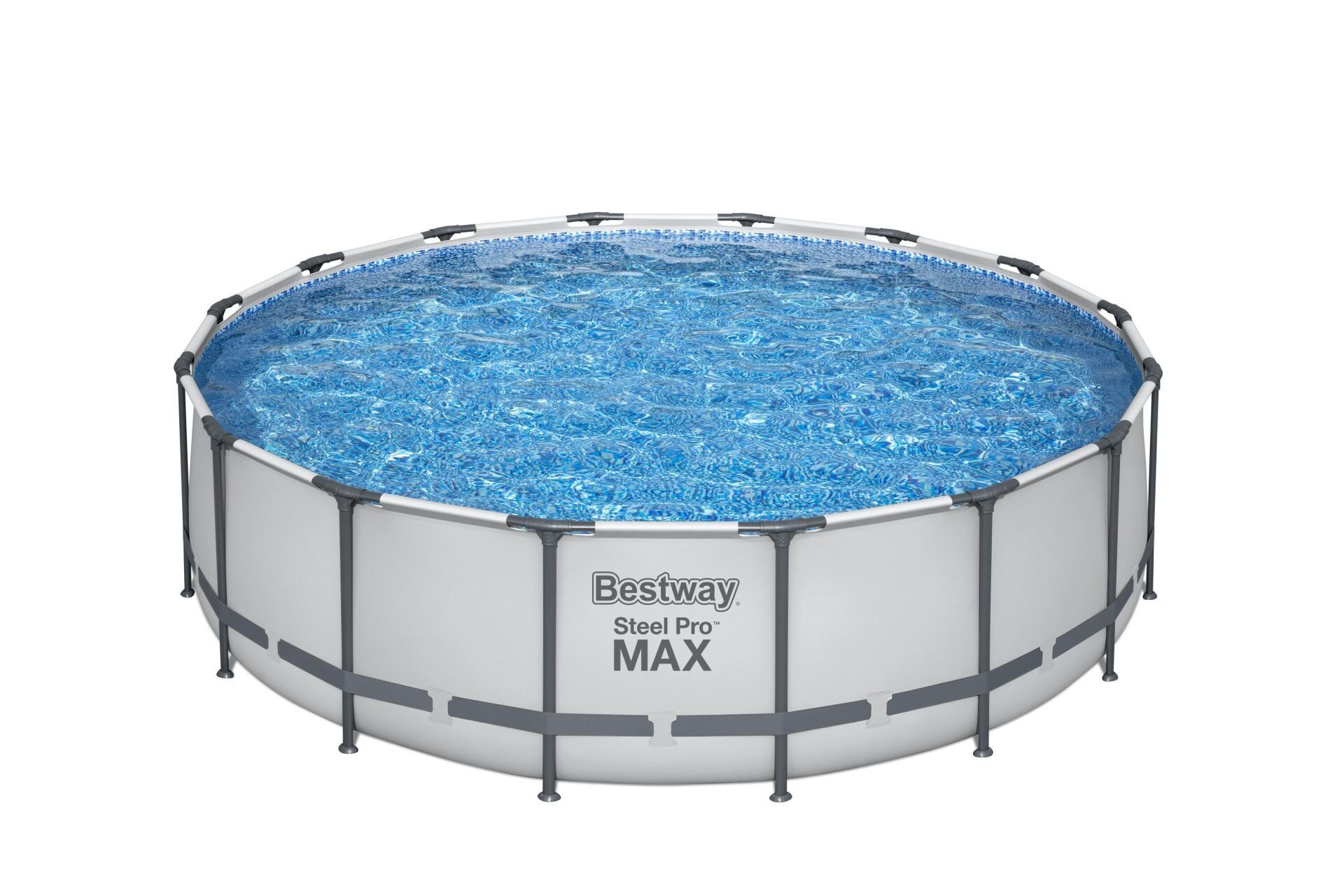Bestway® 5612Z Steel Pro MAX™ Prefabrik Yer Üstü Çember Havuz Seti 4,88 m x 1,22 m