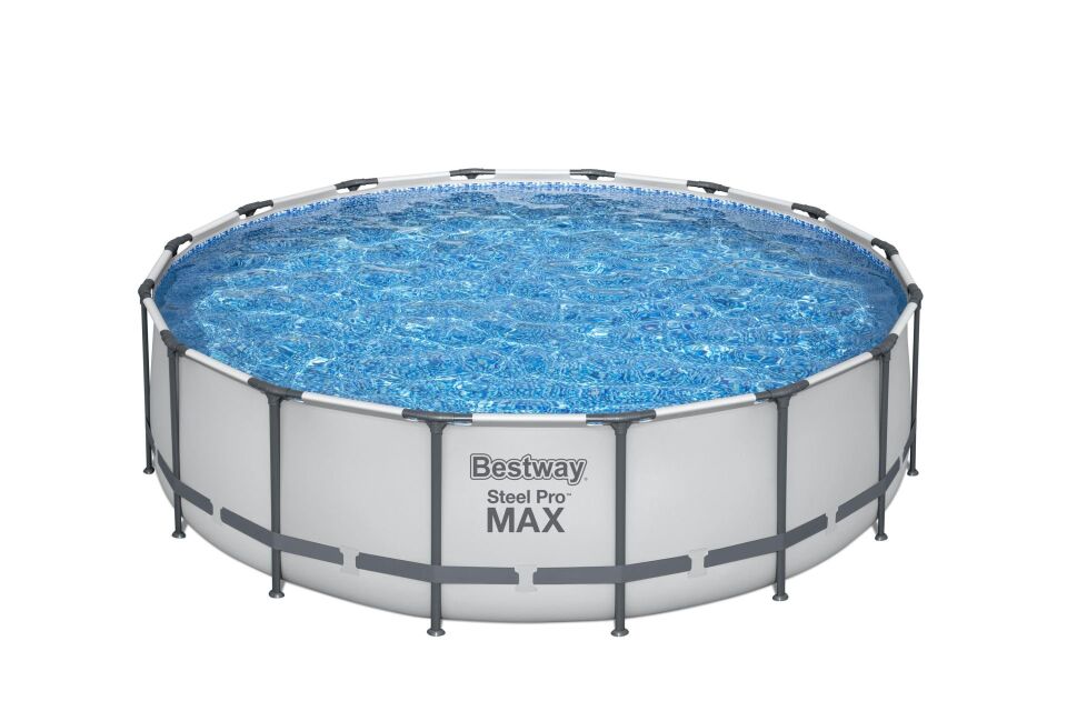 Bestway® 5612Z Steel Pro MAX™ Prefabrik Yer Üstü Çember Havuz Seti 4,88 m x 1,22 m