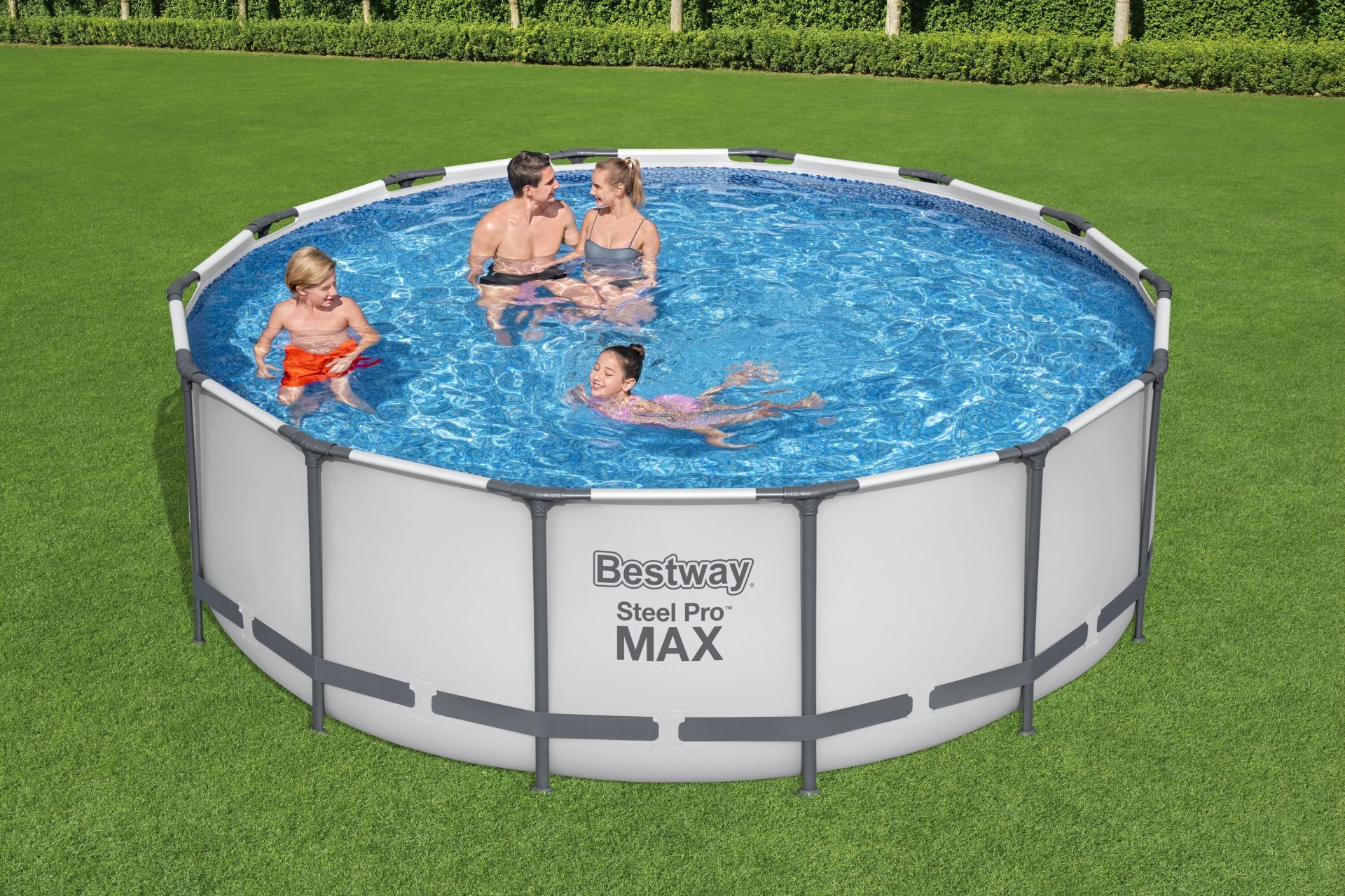 Bestway® 5612X Steel Pro MAX™ Prefabrik Yer Üstü Çember Havuz Seti 4,27 m x 1,22 m